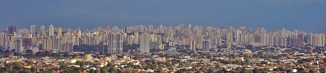 O horizonte de Goiânia